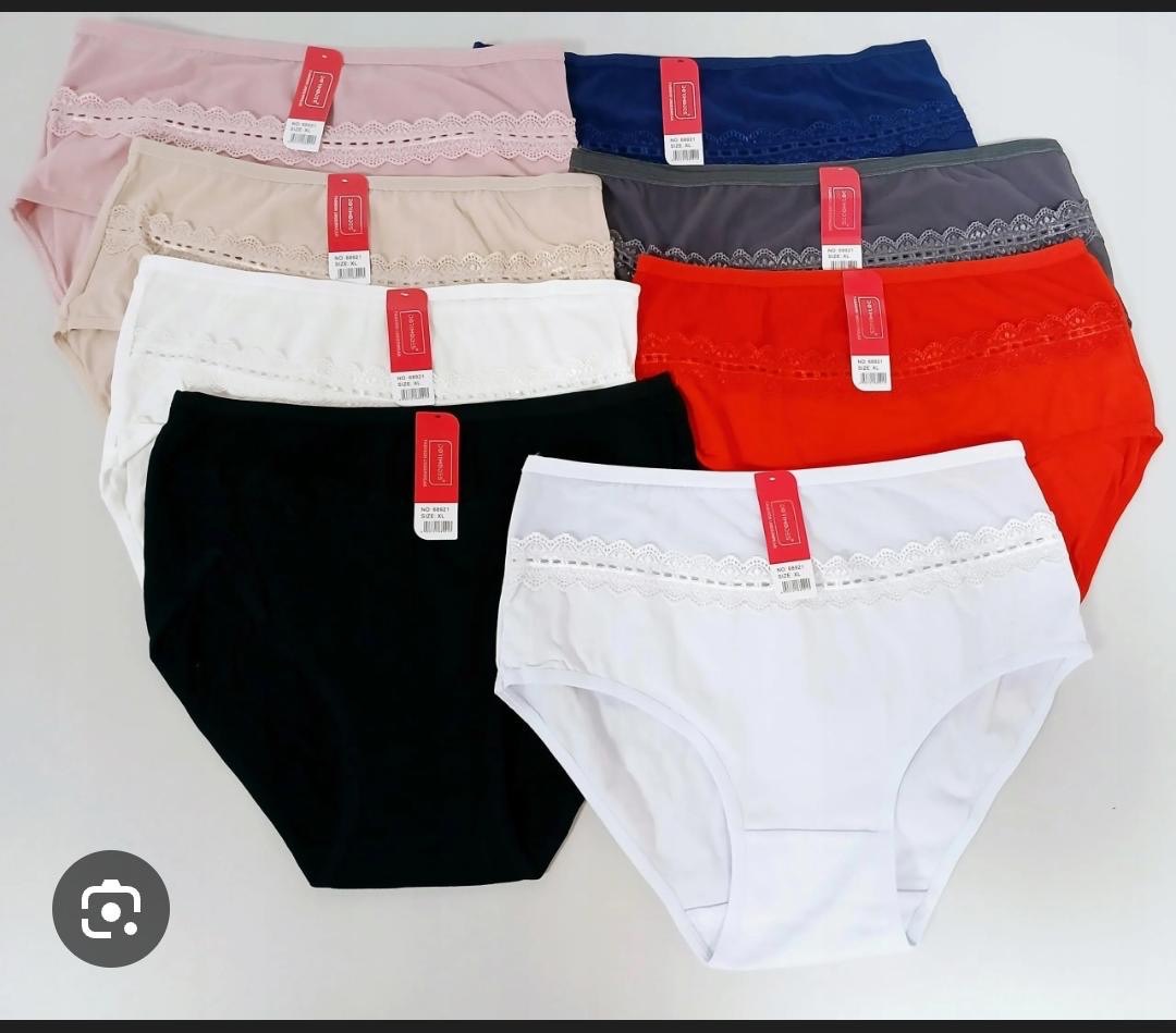Pack Élégance Galbante - 12 Slips avec finitions dentelle — photo 2