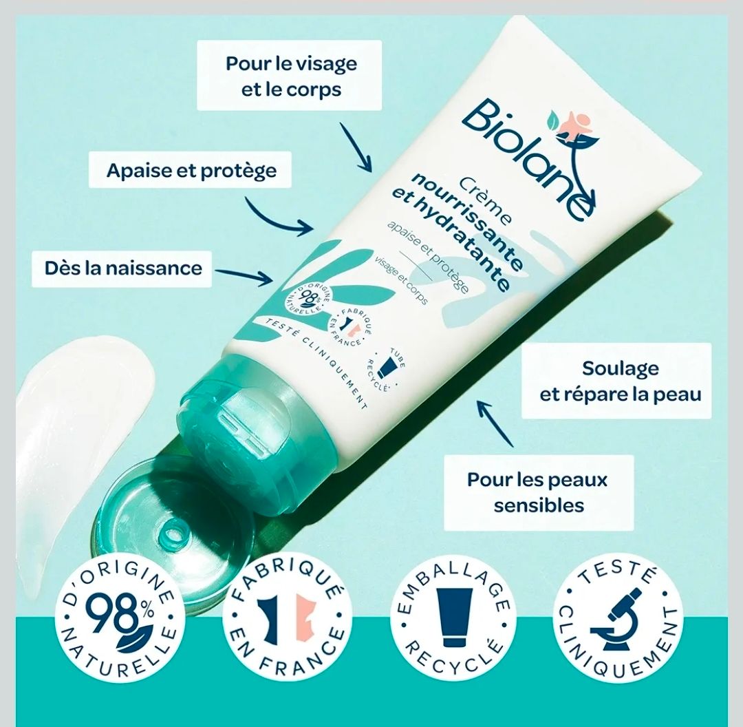 Biolane crème hydratante corps
