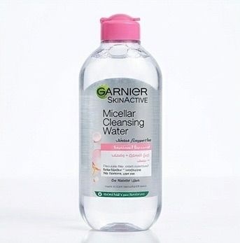 Eau Micellaire Peaux Sensibles Garnier SkinActive (Bouchon Rose)