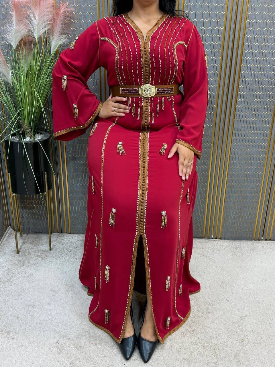 Caftan en crêpe léger — photo 6