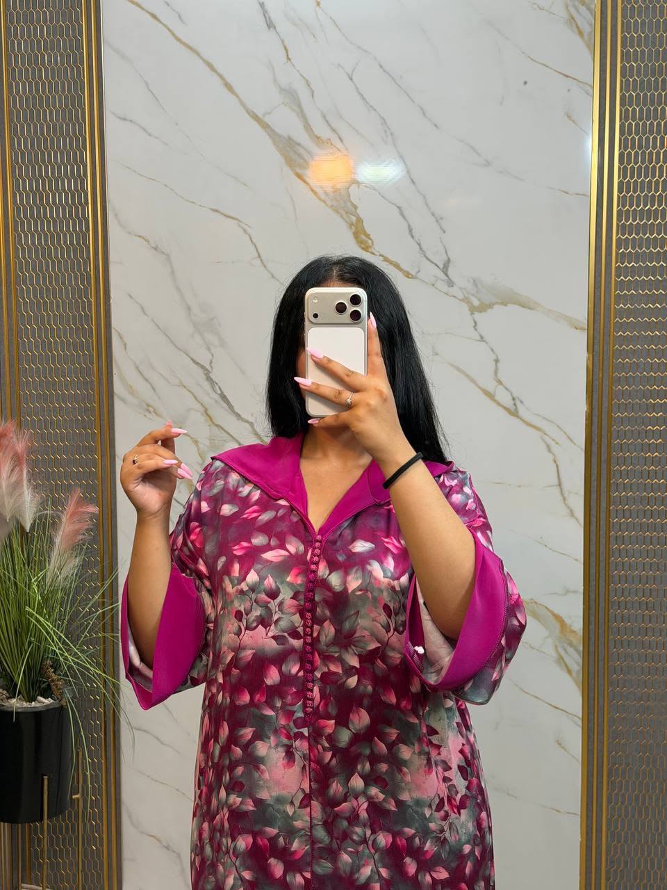 Robe longue imprimée florale