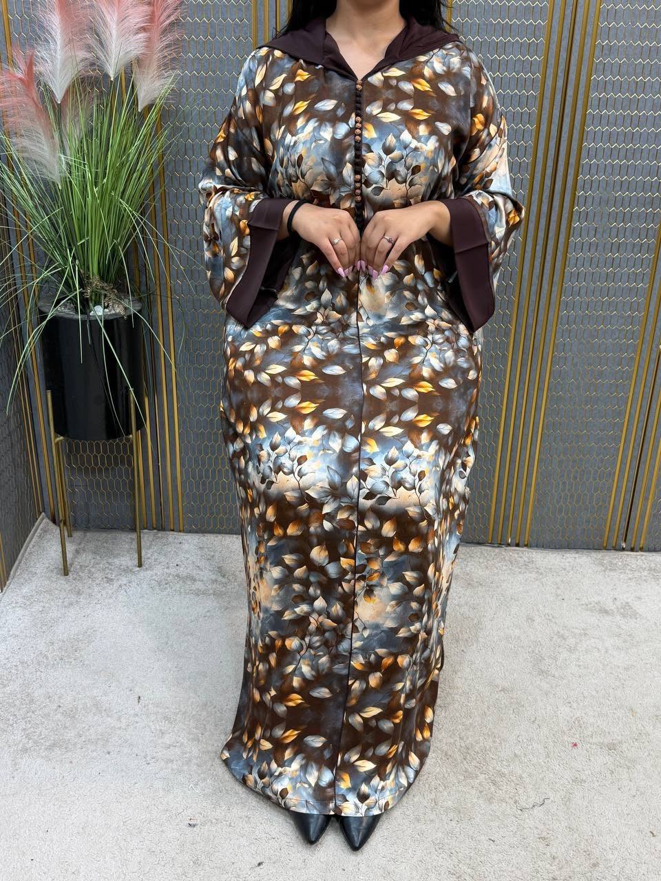 Robe longue imprimée florale — photo 3