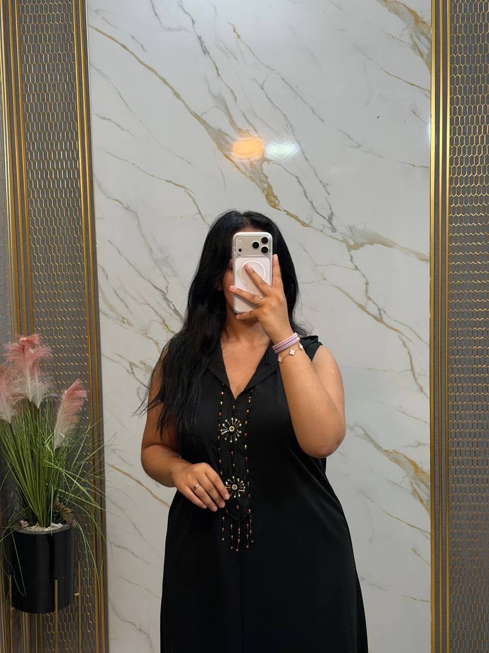 Robe longue col marin — photo 5