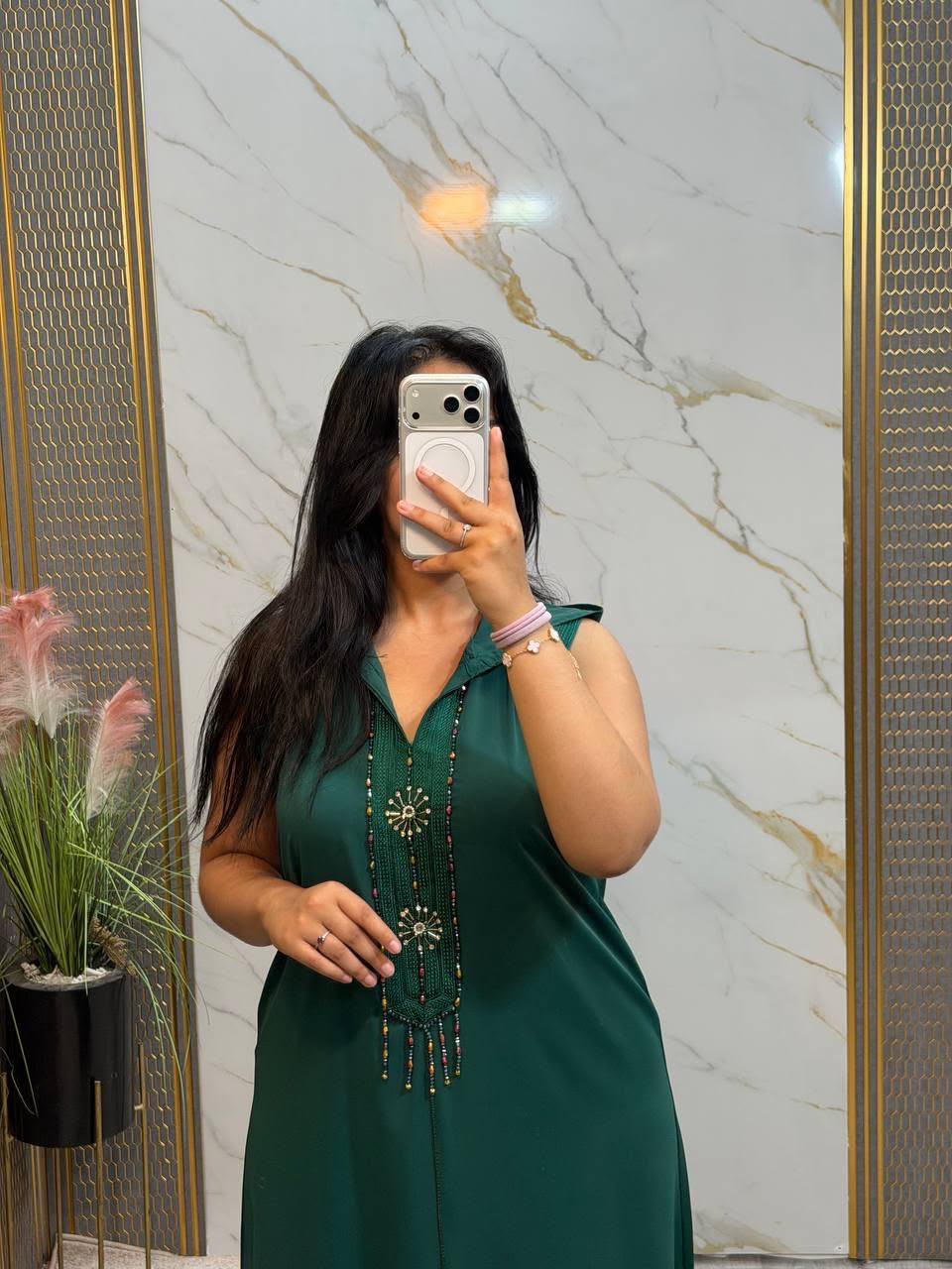 Robe longue col marin — photo 2