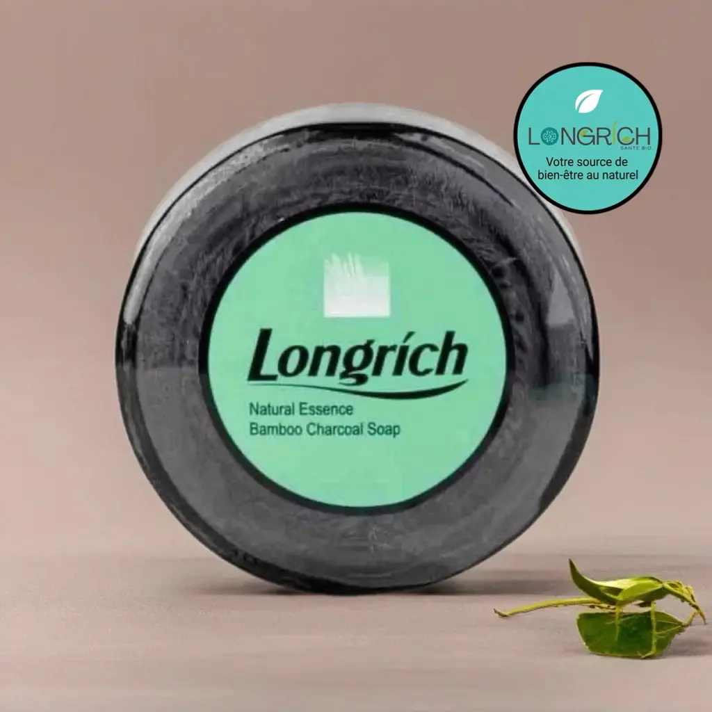 Savon au Charbon de Bambou Longrich