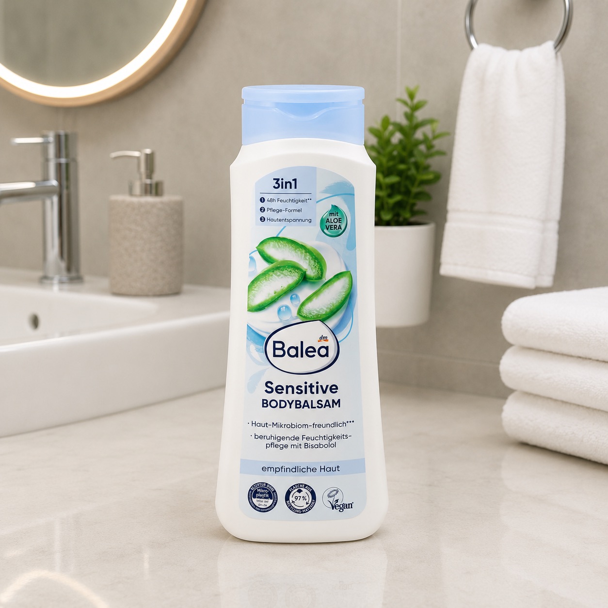 Balea Sensitive Aloe Vera – Baume Corps