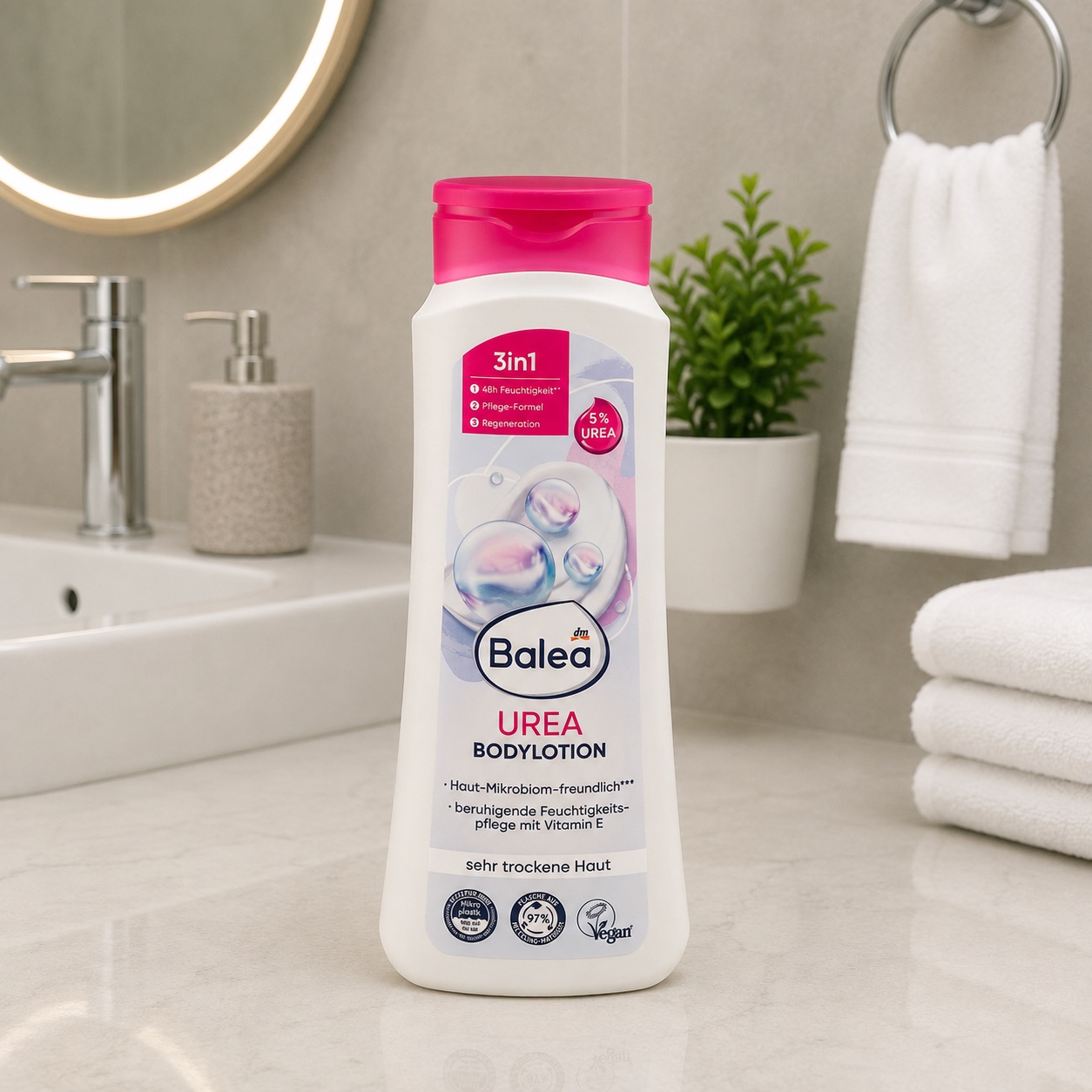 Balea Urea 5% – Lotion Réparatrice